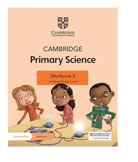 NEW Cambridge Primary Science Workbook with Digital Access Stage 2