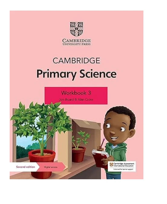 NEW Cambridge Primary Science Workbook with Digital Access Stage 3