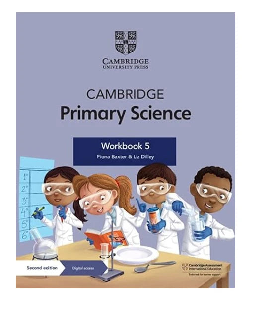 NEW Cambridge Primary Science Workbook with Digital Access Stage 5