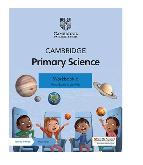 NEW Cambridge Primary Science Workbook with Digital Access Stage 6