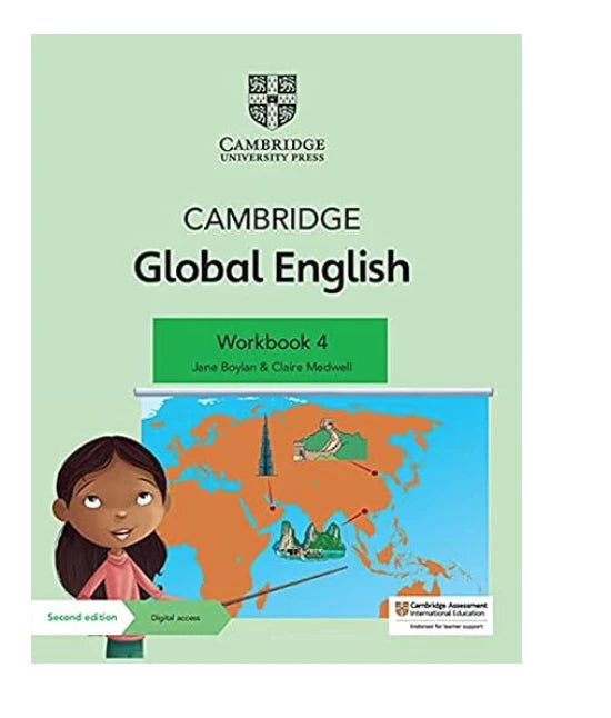 NEW Cambridge Global English Workbook with Digital Access Stage 4