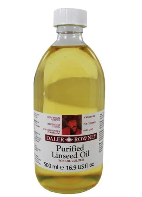 Daler-Rowney Purified Linseed Oil (500 ml)