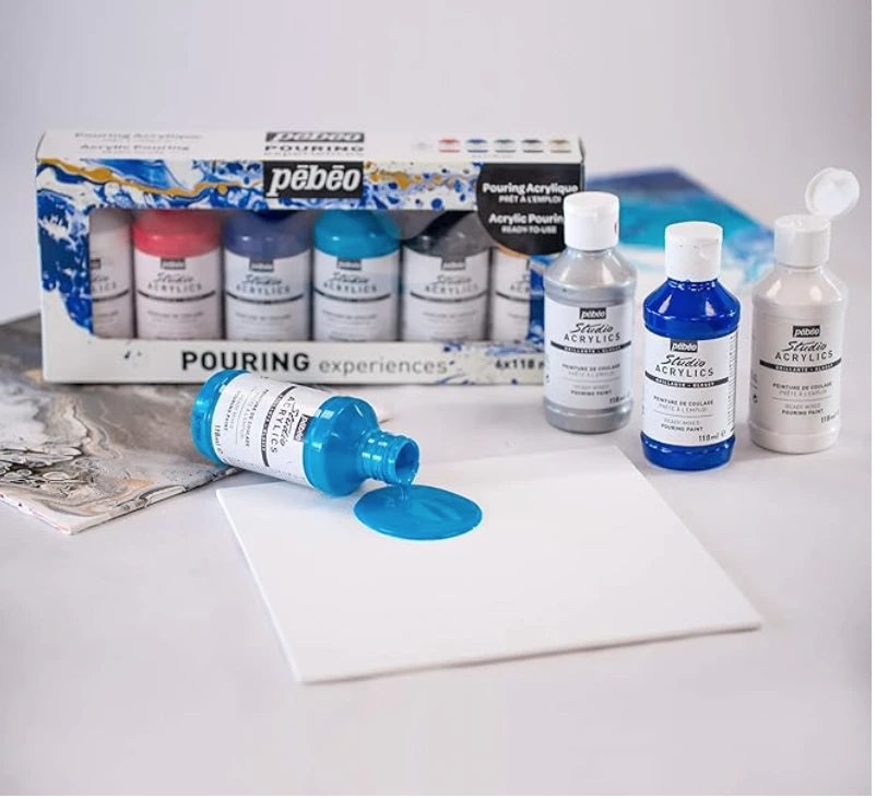 Pebeo Pouring Acrylics - Experience Set