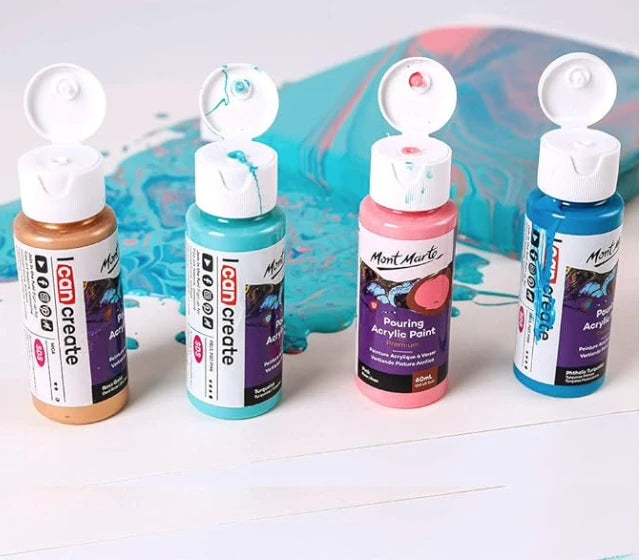 Mont Marte Acrylic Paints - Pouring Set