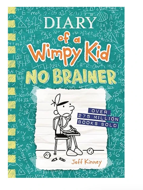 No Brainer (Diary of a Wimpy Kid Book 18 HARD COVER)