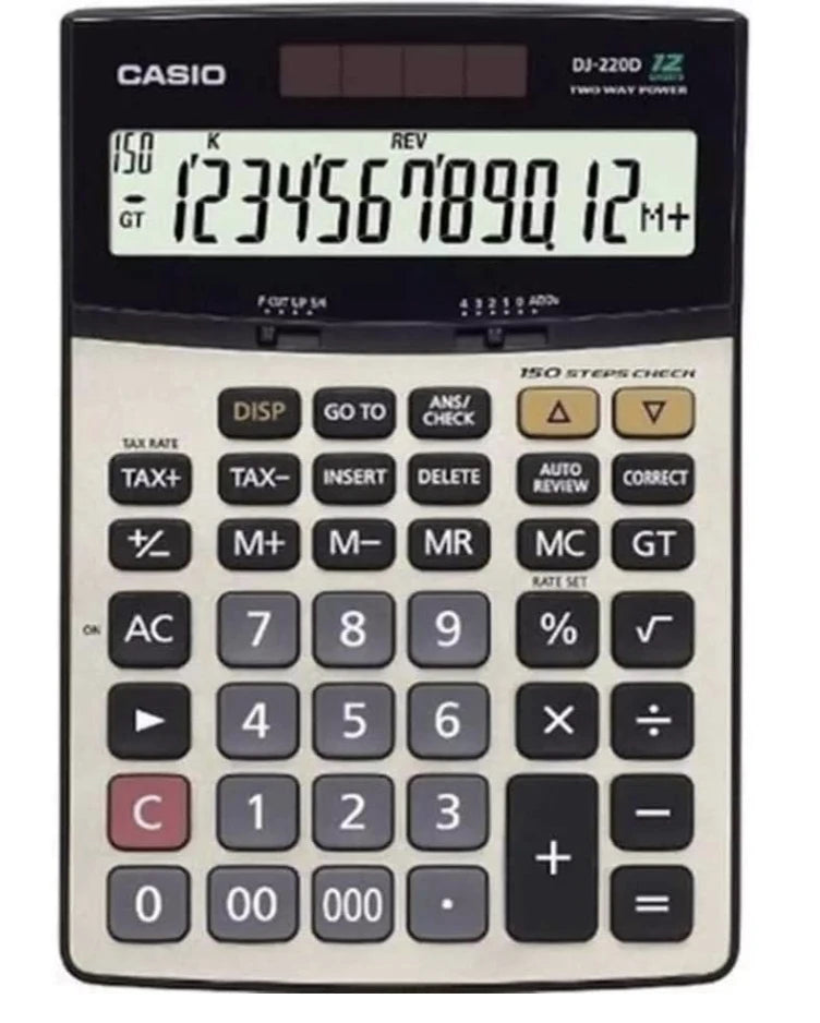 Casio DJ-220D Plus Desktop Calculator