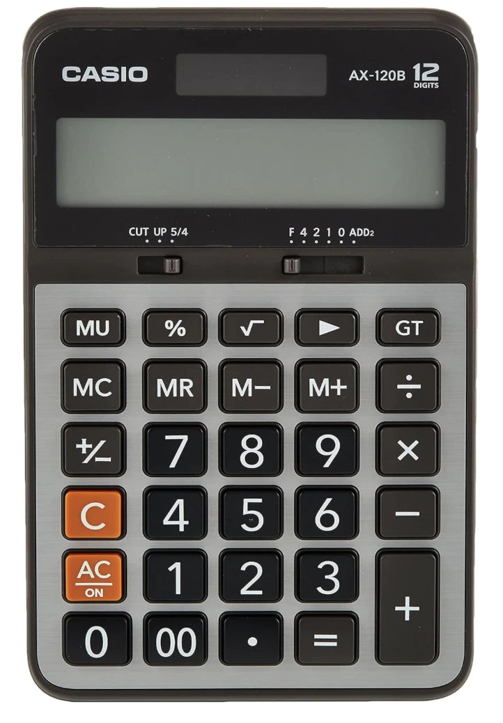 Casio AX 120B Lcd Desktop Calculator