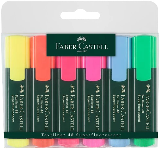 Faber-Castell Textliner 48 Superfluorescent Highlighter