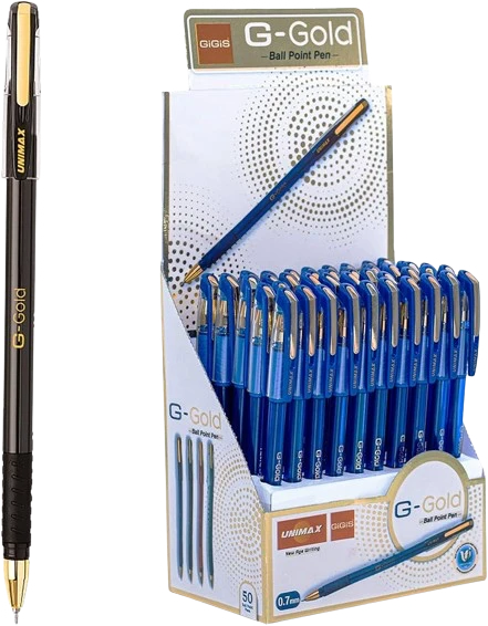 Unimax G-Gold Ball Point Pens