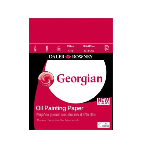 Daler Rowney Georgian Oil Painting Paper