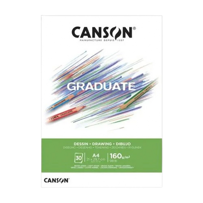 SKETCHBOOK ( BRAND CANSON ) GRADUATE DRAWING  A4 SIZE