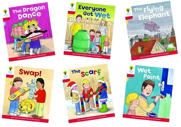 "Oxford Reading Tree: Level 1: First Words: Big Book Pack (6 books, 1 of each title) "