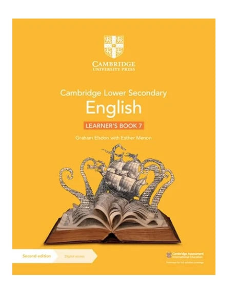 Cambridge Lower Secondary English Learner's Book 7 with Digital Access (1 Year)