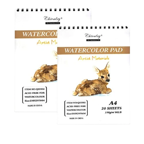 Chivalry WATERCOLOR PAD Artist Materials A4