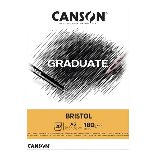 Canson Graduate Bristol A3 180 gsm