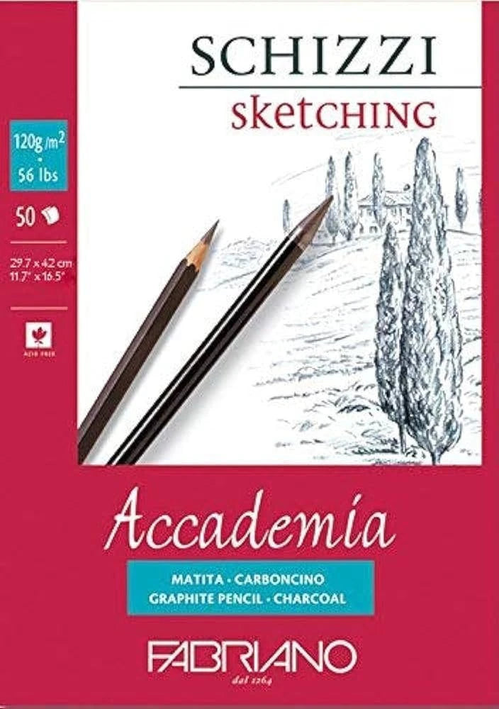 Schizzi Sketching Academia 120 gsm / 56lbs A3 size