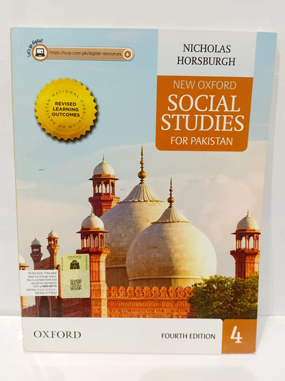 OXFORD 4TH EDITION SOCIAL STUDIES FOR PAKISTANI BOOK4 BY NICHOLAS HORSBURGH
