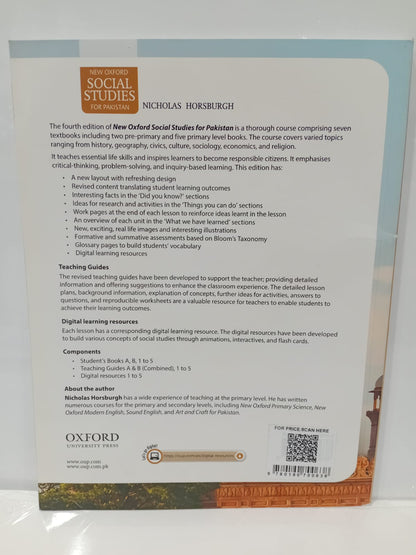 OXFORD 4TH EDITION SOCIAL STUDIES FOR PAKISTANI BOOK4 BY NICHOLAS HORSBURGH