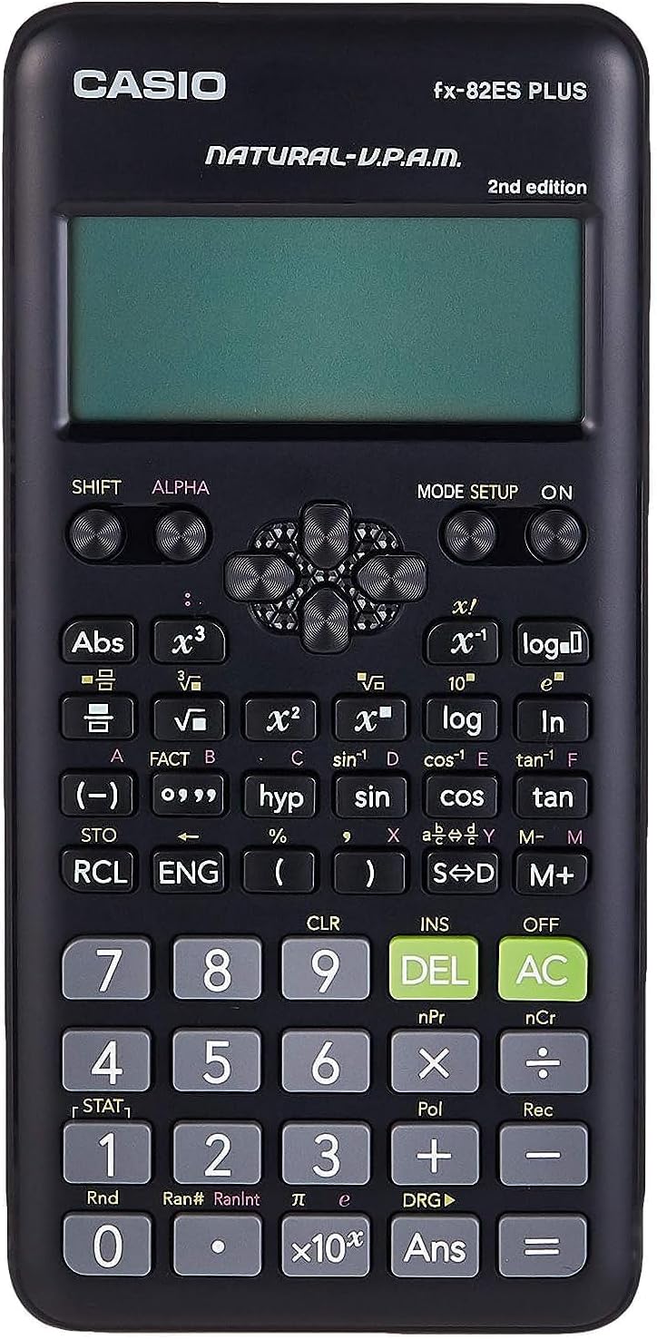 FX-82ES PLUS CALCULATOR 2ND EDITION ( BRAND CASIO )