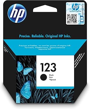 INK CARTRIDGE 123 BLACK ( BRAND HP )