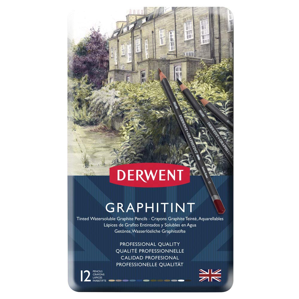 Derwent Graphitint Pencils (12 Tin)