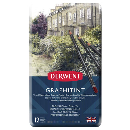 Derwent Graphitint Pencils (12 Tin)