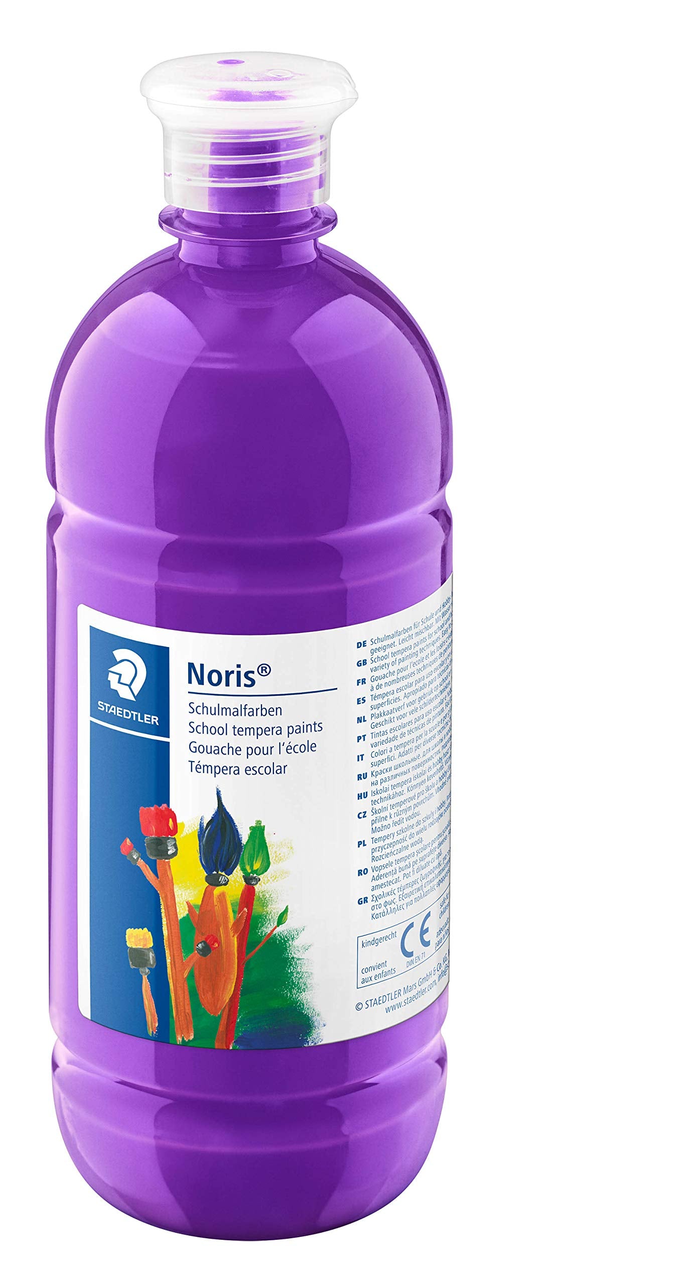 SCHOOL TEMPERA PAINTS ( BRAND NORIS  STAEDTLER ) 750ML
