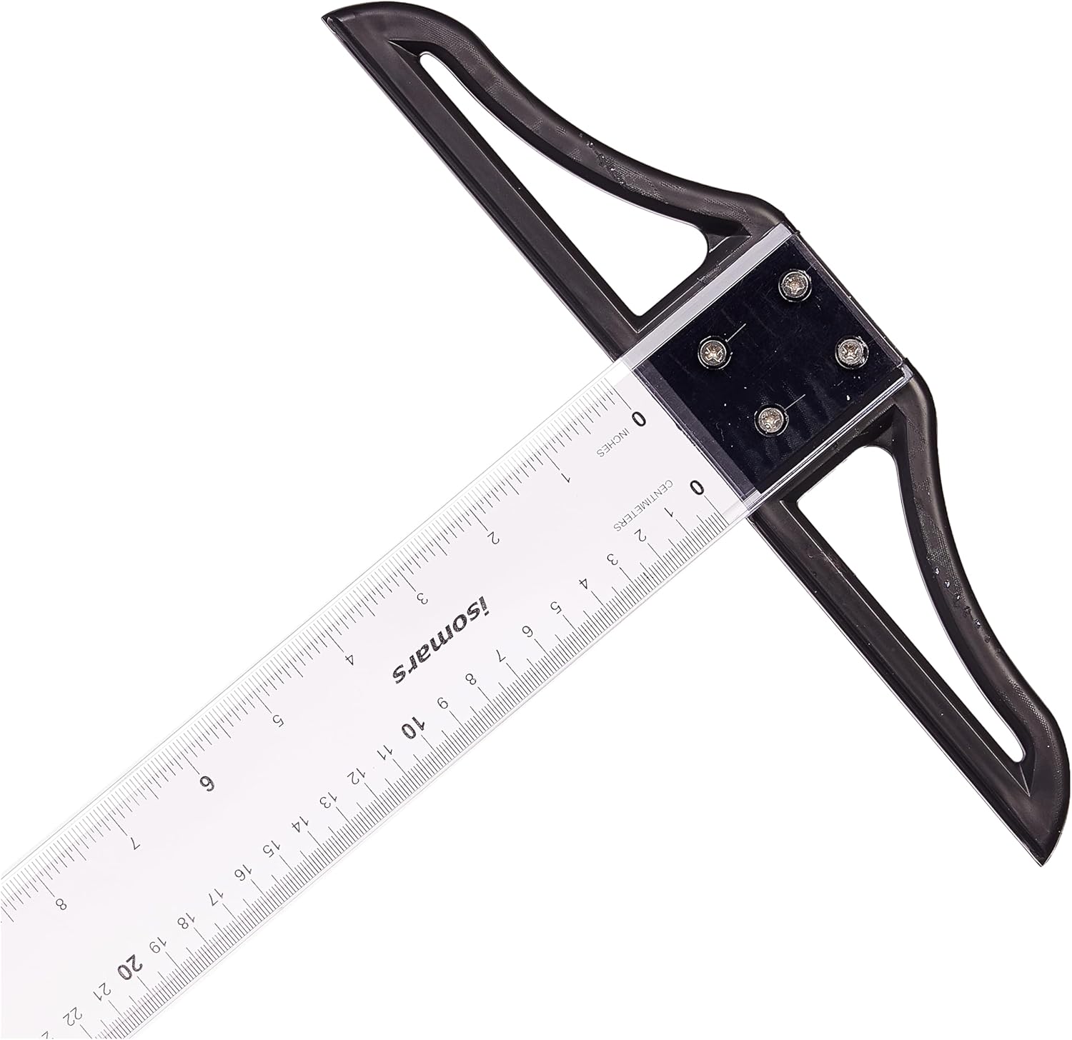 DETACHABLE T SQUARE PLASTIC ( BRAND ISOMARS ) 105CM