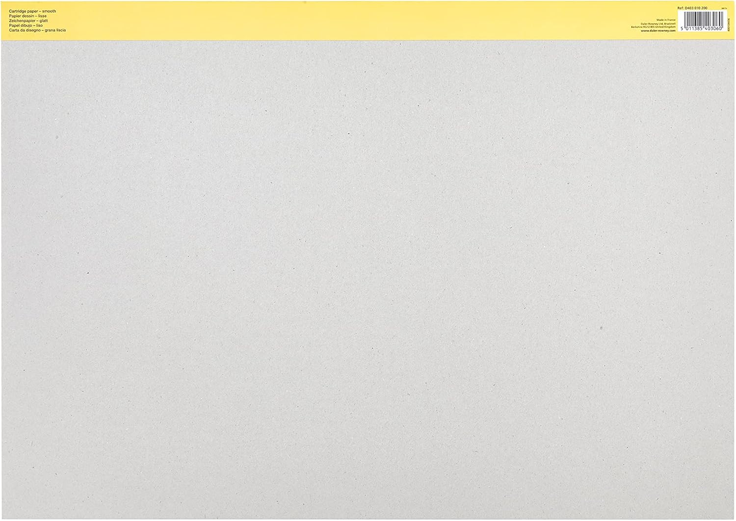 SKETCHBOOK ( BRAND DALER ROWNEY ) SMOOTH CARTRIDGE A2 30SHEETS
