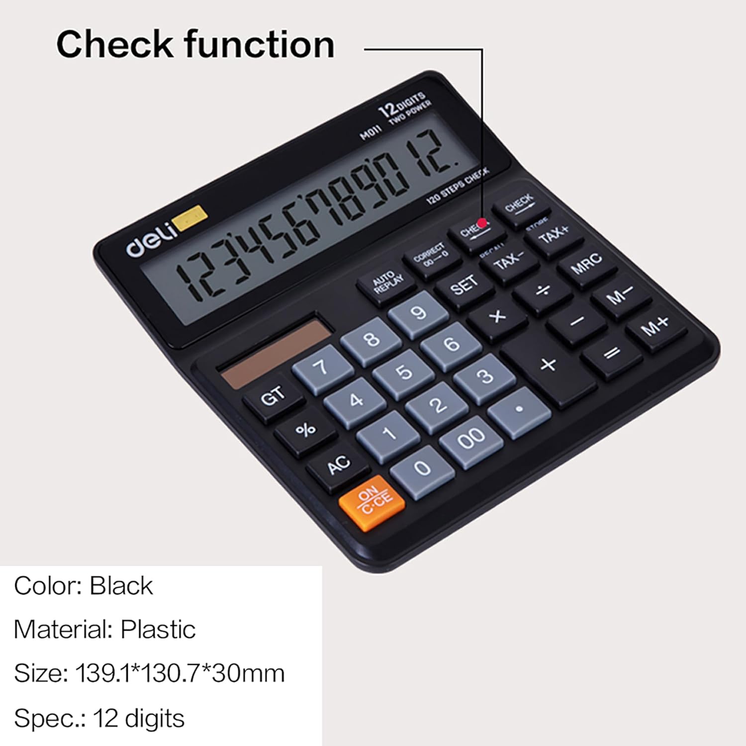 CLASSIC CALCULATOR M011 20  ( BRAND DELI )