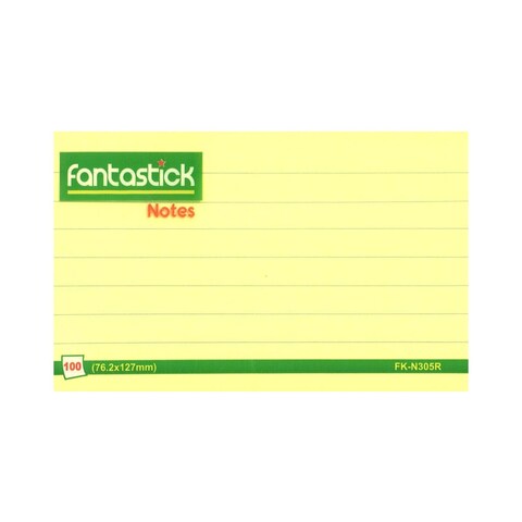 STICKY NOTES WITH LINES ( BRAND FANTASTIC )
