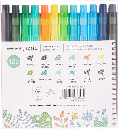 GEL INK FINE PEN 0.7MM ( BRAND UNI-BALL )
