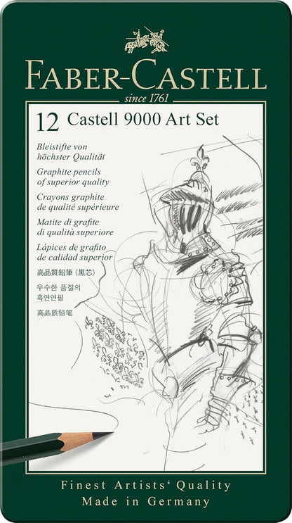 SKETCH PENCIL ( BRAND FABER CASTELL ) SET 0F 12 PENCILS
