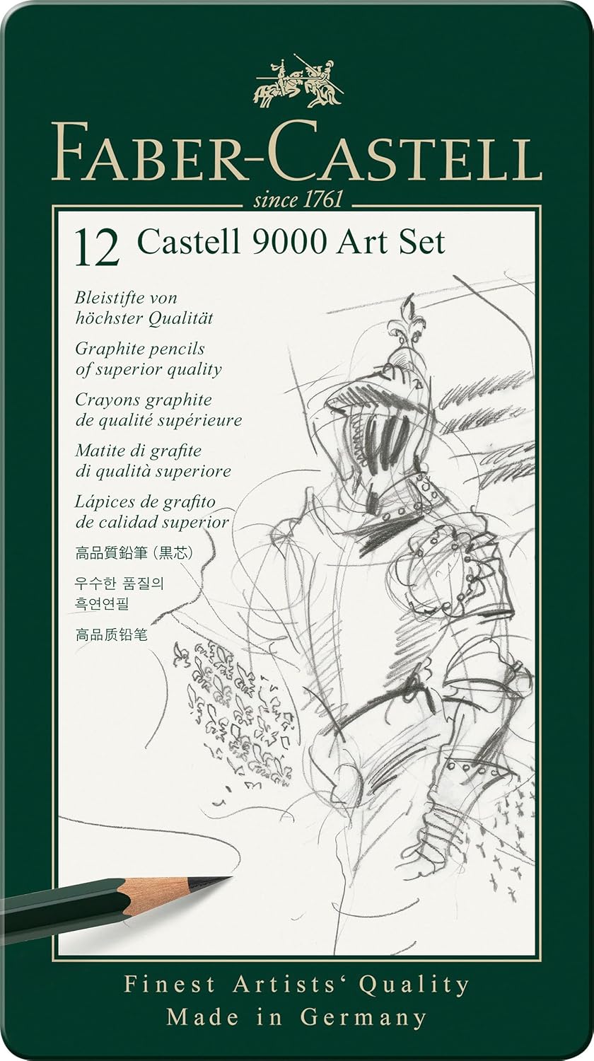 SKETCH PENCIL ( BRAND FABER CASTELL ) SET 0F 12 PENCILS