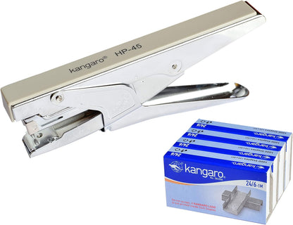HP-45 STAPLER SILVER  ( BRAND KANGARO )