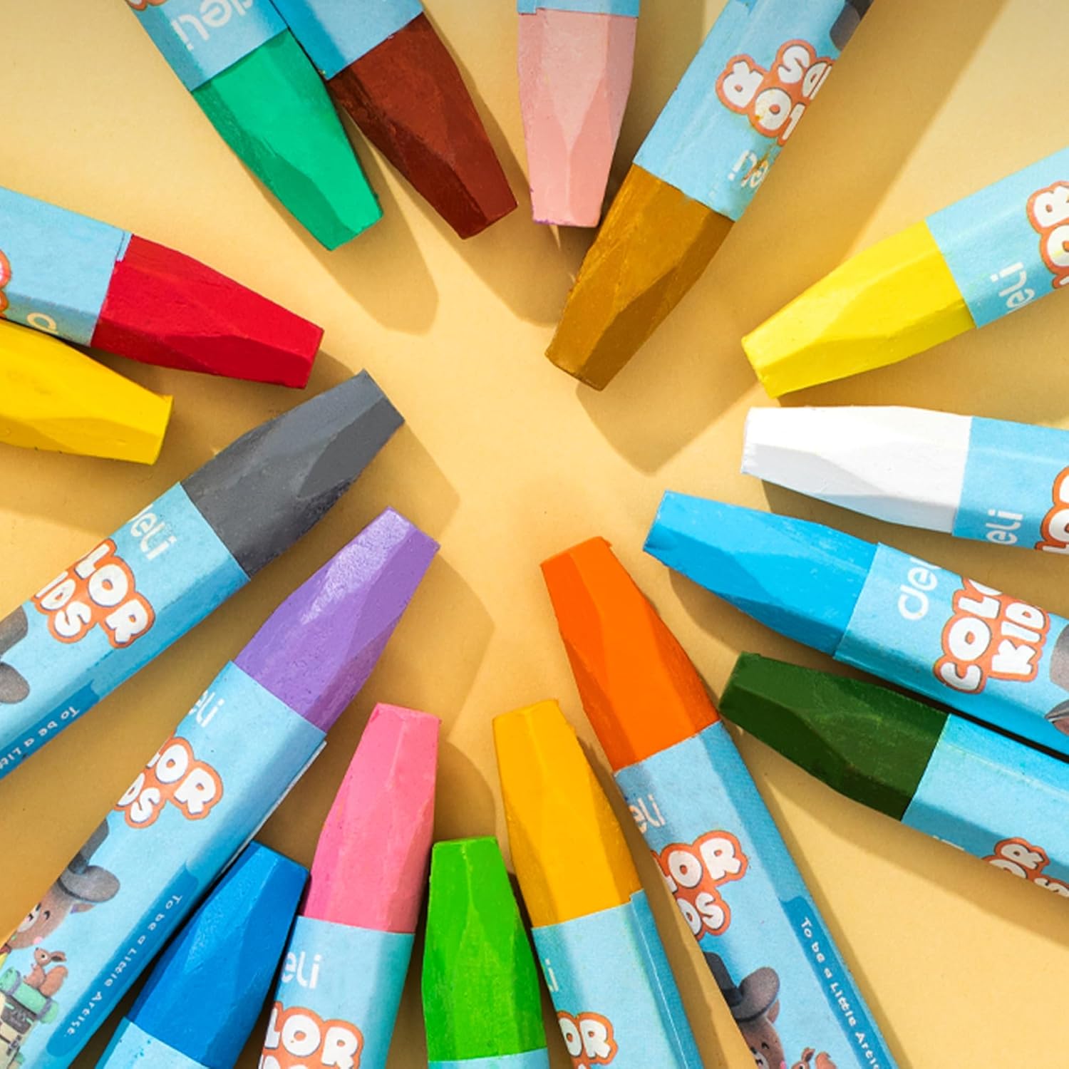 OIL PASTEL ( BRAND DELI ) COLOR EMOTION 12 COLOR
