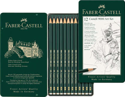 SKETCH PENCIL ( BRAND FABER CASTELL ) SET 0F 12 PENCILS