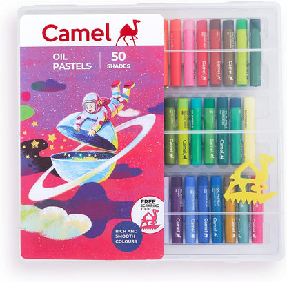 Camel Oil Pastels – 50 Shades of Creativity