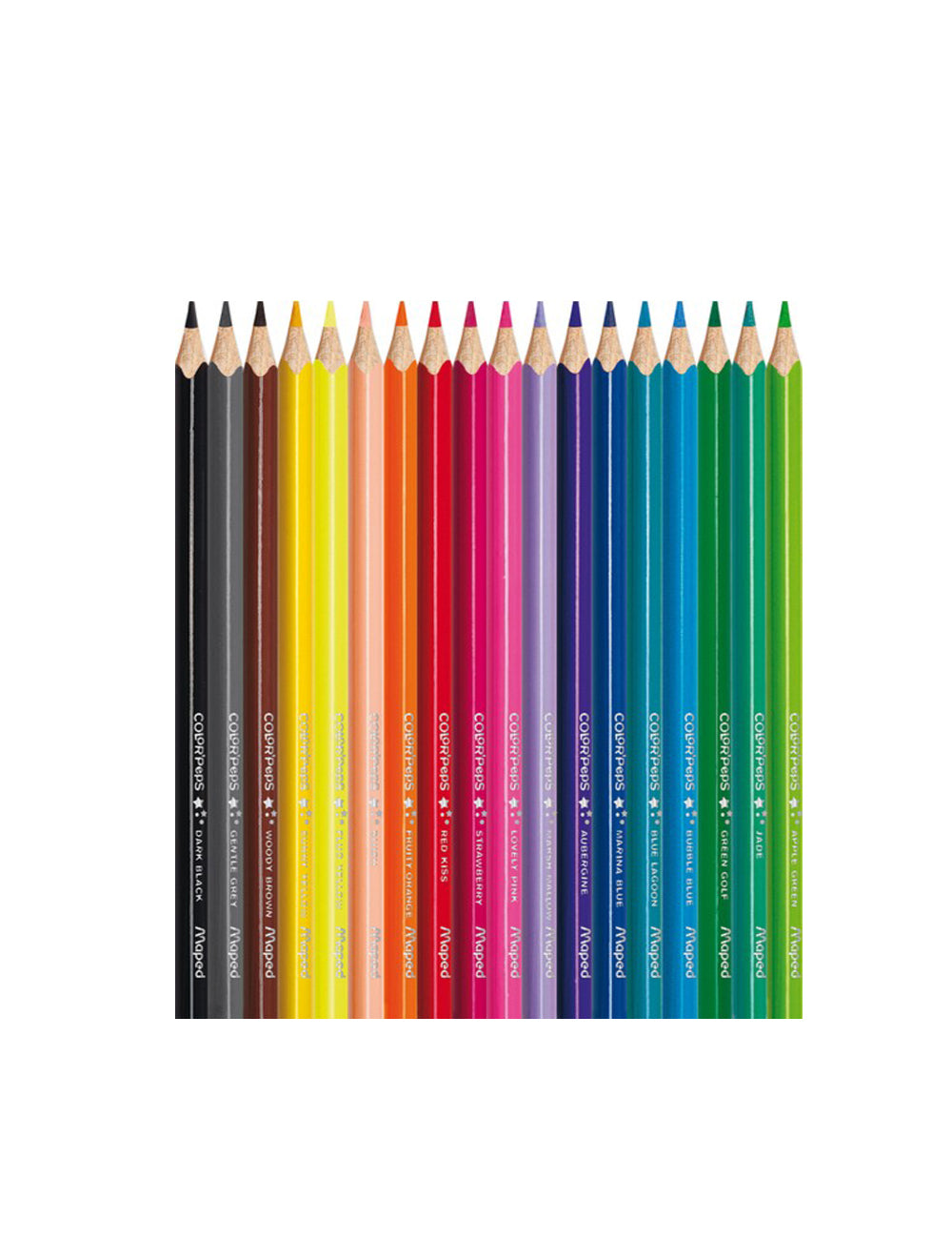 Maped Color’Peps Star Colored Pencils (18 Colors)