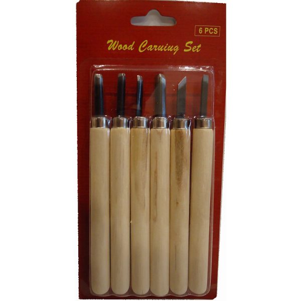 Wood Carving Set 6pcs