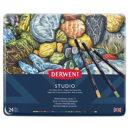 Derwent Studio Colored Pencils (24 Colors)