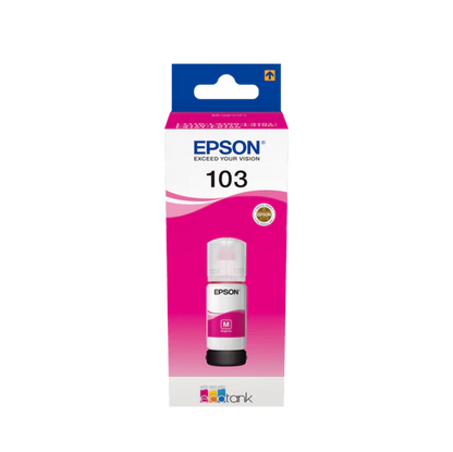 103 ORIGINAL INK BOTTLE MAGENTA COLOR ( BRAND EPSON )