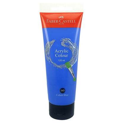 ACRYLIC COLOR ( BRAND FABER CASTELL ) 120ML