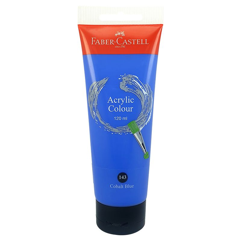 ACRYLIC COLOR ( BRAND FABER CASTELL ) 120ML