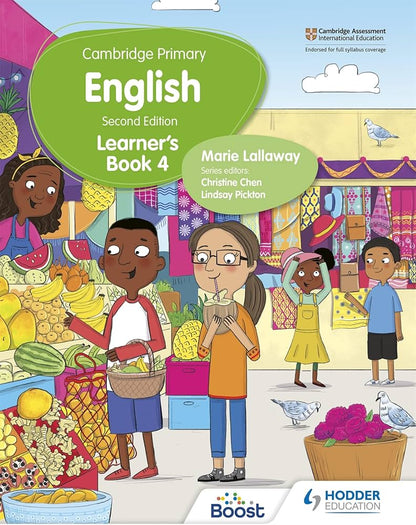 HODDER EDUCATION CAMBRIDGE PRIMARY ENGLISH 4 LEARNERS BOOK   (2ND EDITION)