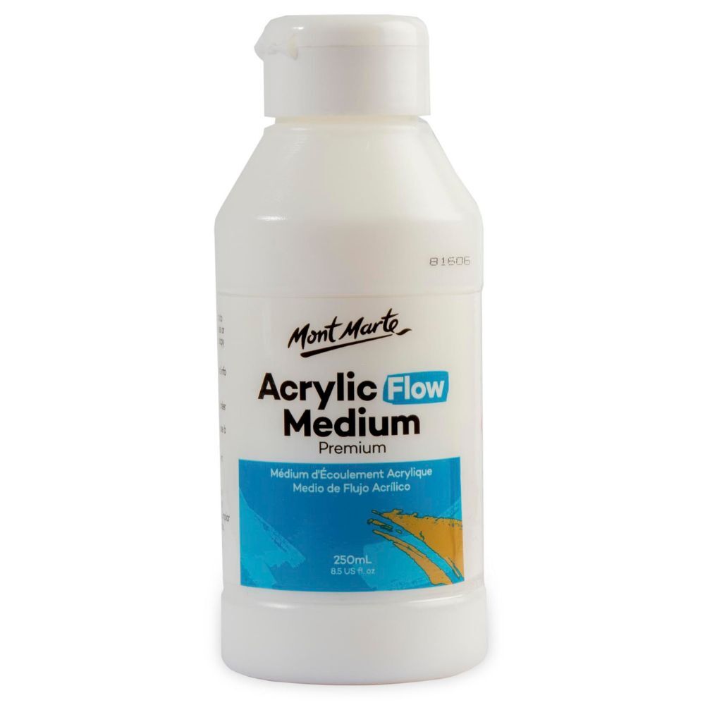ACRYLIC FLOW MEDIUM 250ml ( BRAND MONT MARTE )