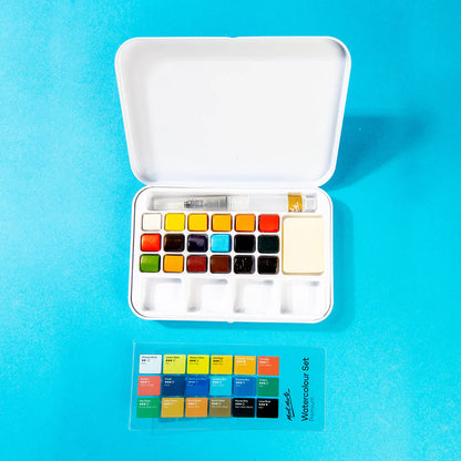 Mont Marte Watercolour Set - Premium (21 pcs)