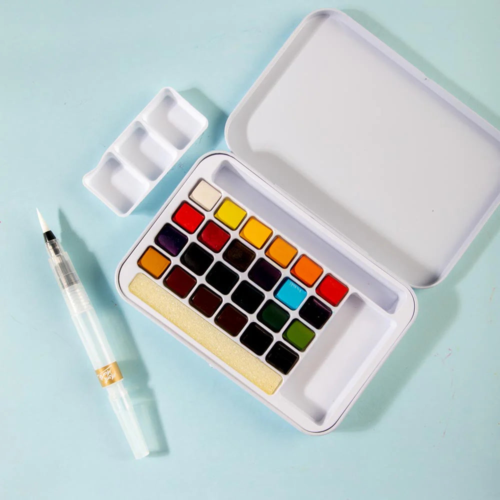 Mont Marte Watercolour Set - Premium (27 pcs)