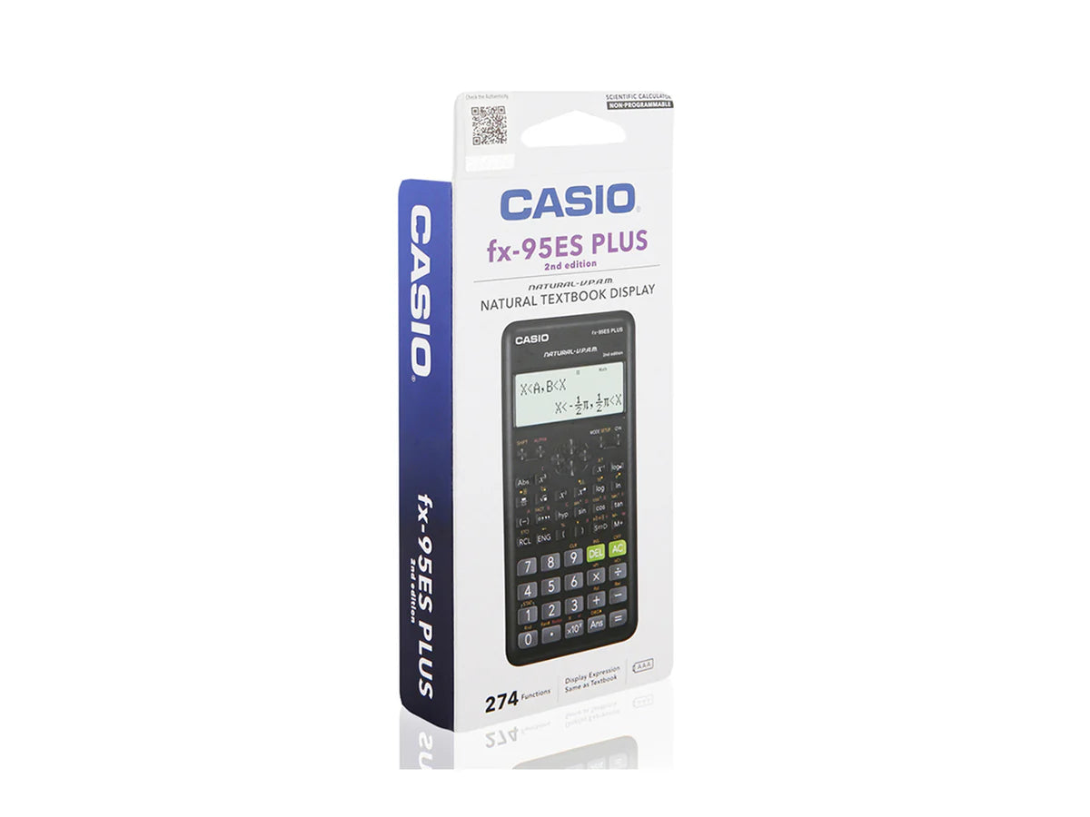 CASIO FX -95ES PLUS 2nd EDITION NATURAL TEXTBOOK DISPLAY