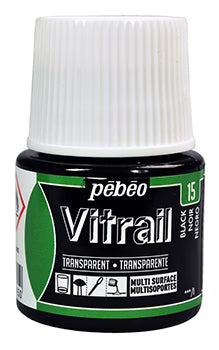GLASS PAINT VITRAIL TRANSPARENT  ( BRAND PEBEO ) 45ML